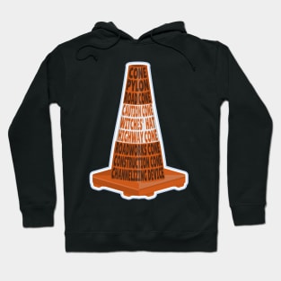 Road Cone Orange traffic cone Hoodie